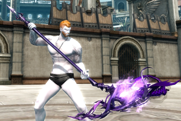 Dark Dragon King's Polearm