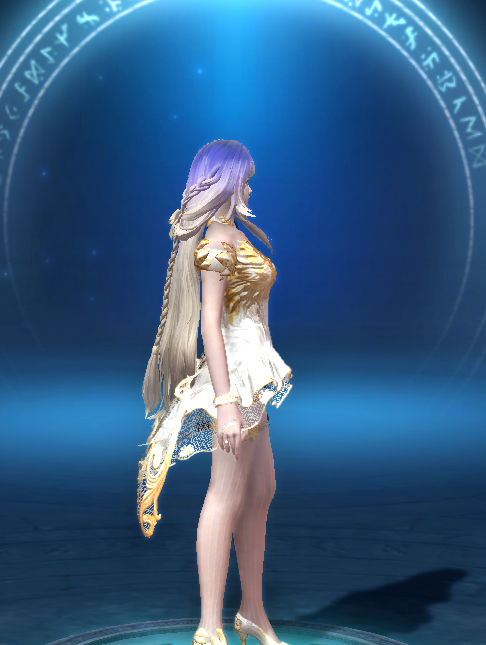 Long Purple Rapunzel