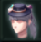 Oriental Feather Hat