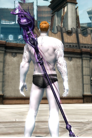Dark Dragon King's Staff